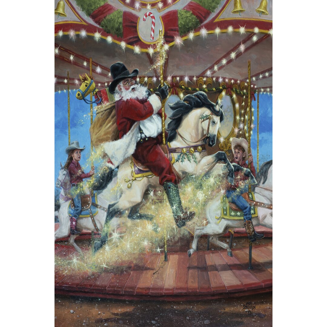 Leinwandbild Merry Go Round von Jack Sorenson