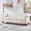 Canapé Chesterfield à accoudoirs roulés 84 po 3 places-932901050