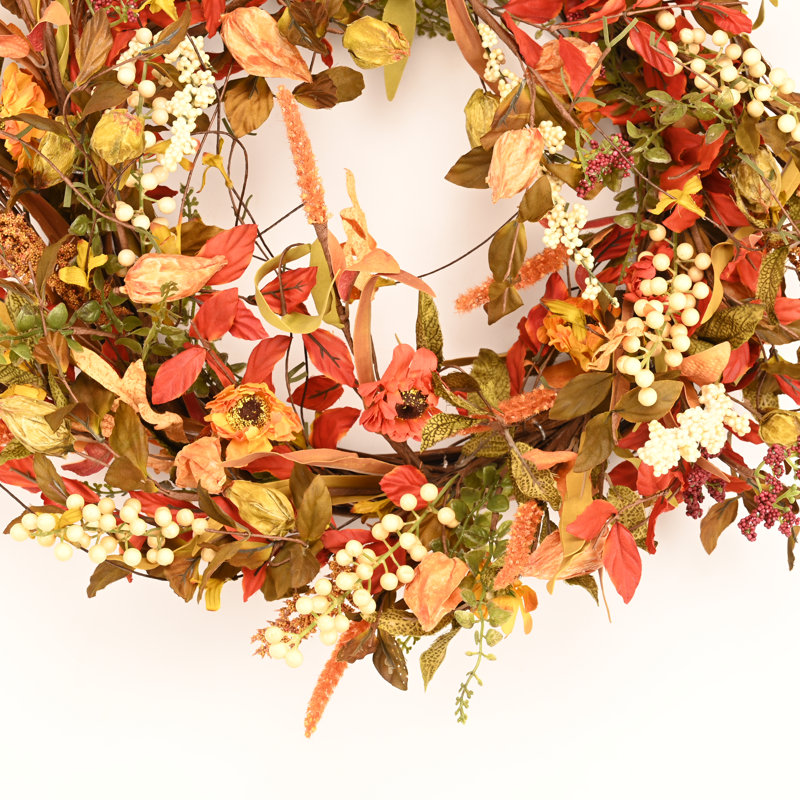 Handcrafted Faux Berry 26'' Wreath