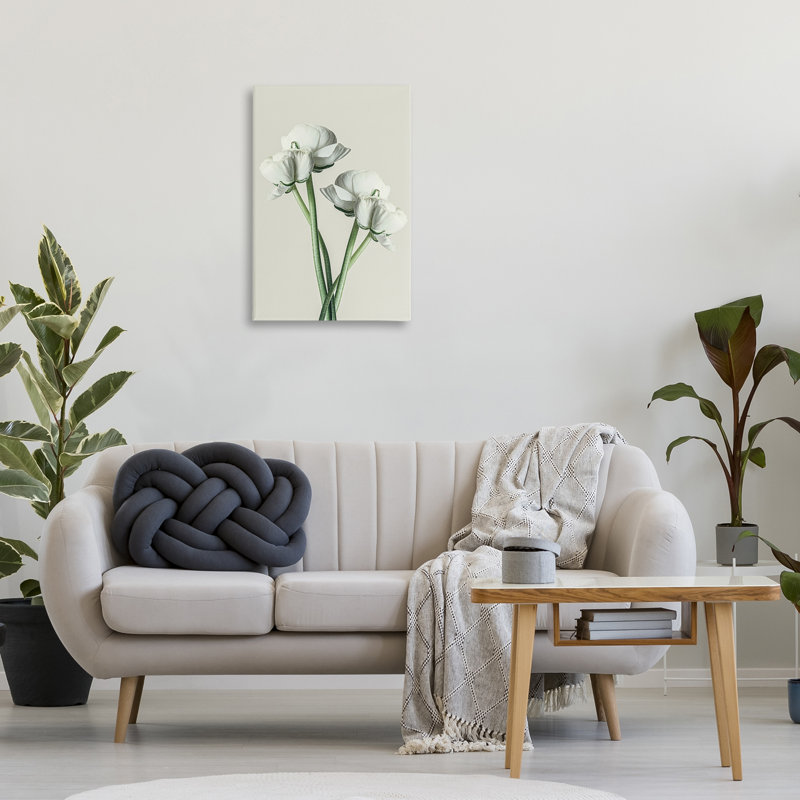 "White Flower Bundle", art mural sur toile par Incado, H 30 po x l 20 po