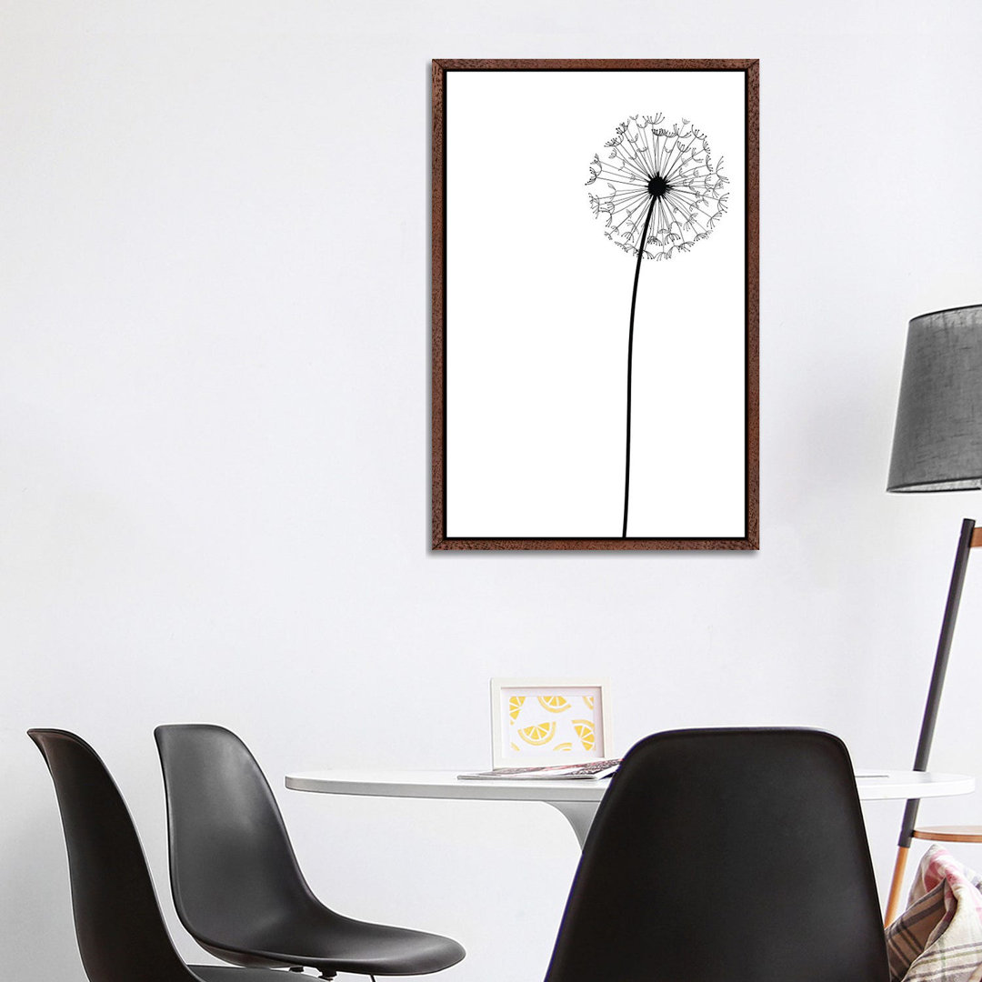 Moderne Pusteblume von Nordic Print Studio - Galerie-verpackte Leinwand Giclée auf Leinwand