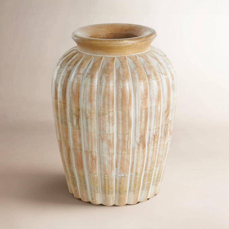 Mango Wood Table Vase