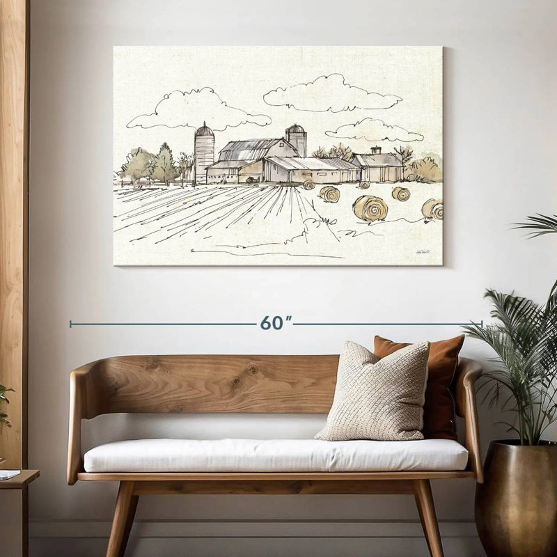 Alvord Farm Memories II, 32" H x 48" W