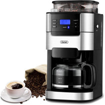 Gevi Electric Coffee Grinder for Coffee Espresso Latte Mochas, Black