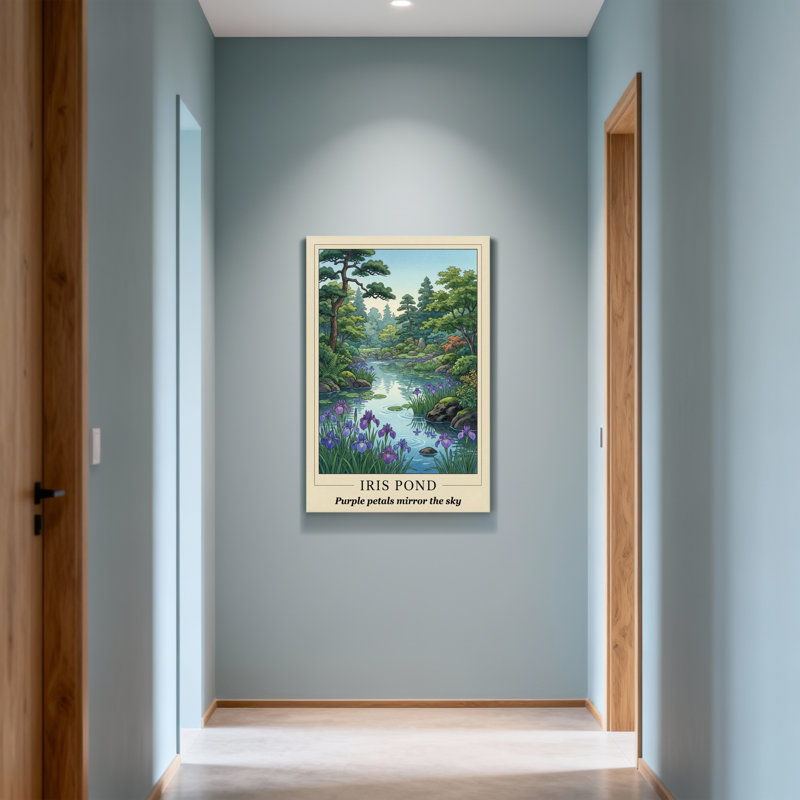 Paysage et nature Iris Pond, H 24 po x l 16 po