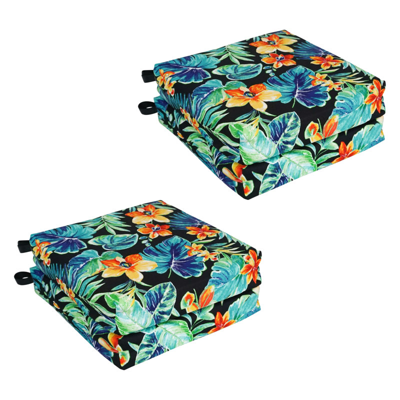 Outdoor 3'' Seat Cushion, Beachcrest Caviar