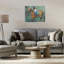 «Polo Rider» en dynamique giclée encadrée par Jadei-612806562-612806574