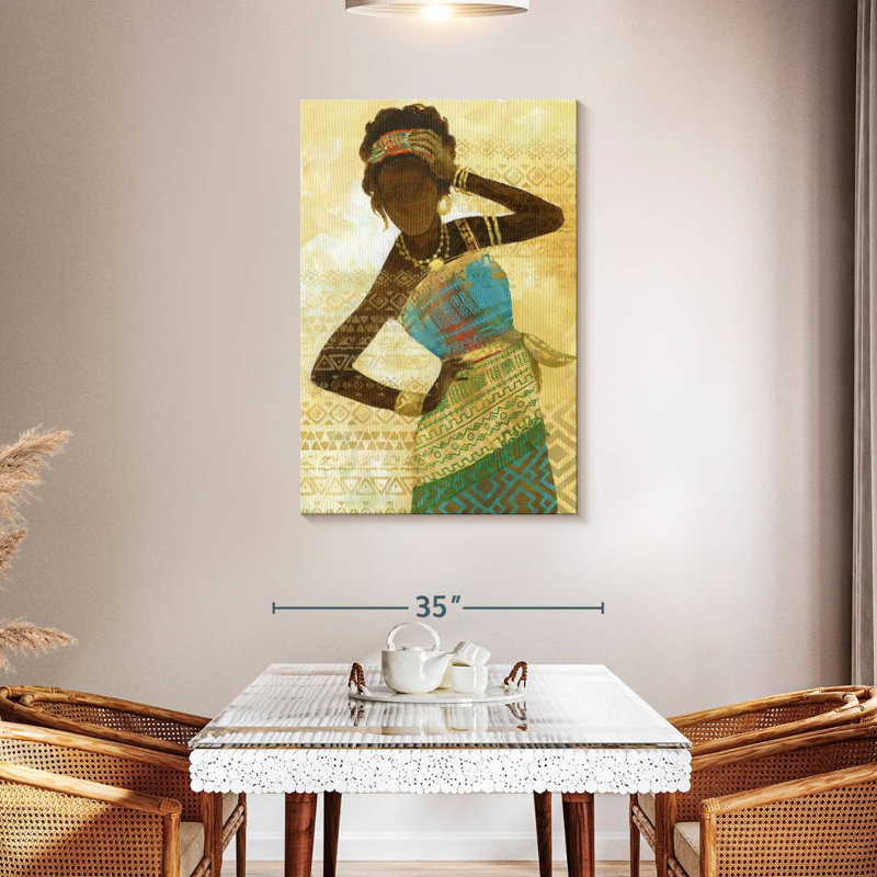 Leisha Tribal Vision II, H 45 po x l 30 po