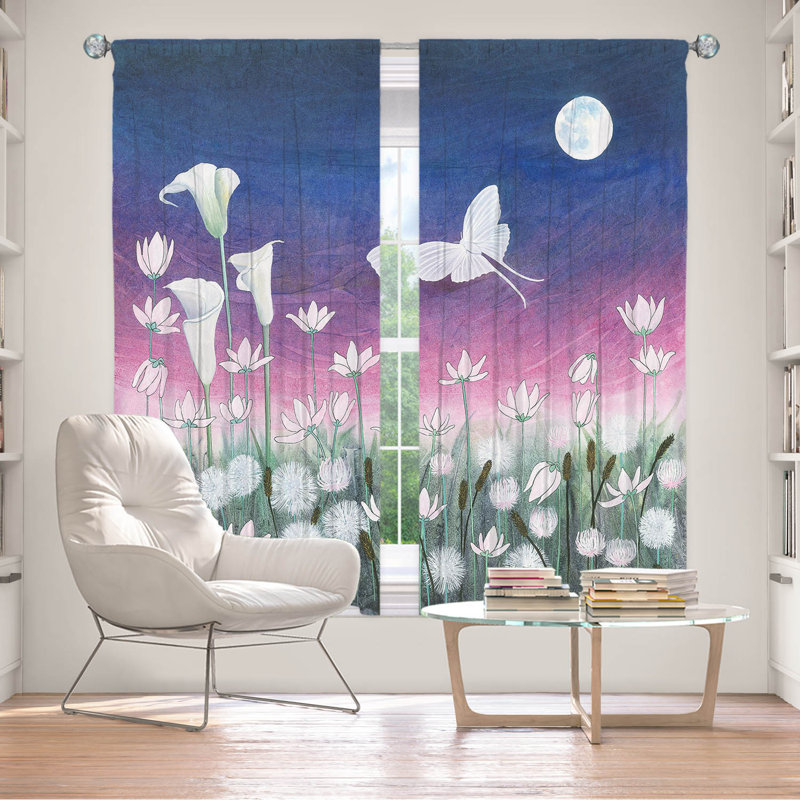 Delaughter Room Darkening Curtain Pair, 40" W x 82" L