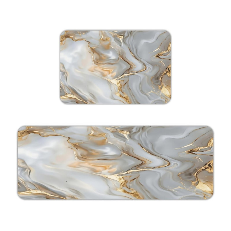 Tapis de cuisine 2 pièces