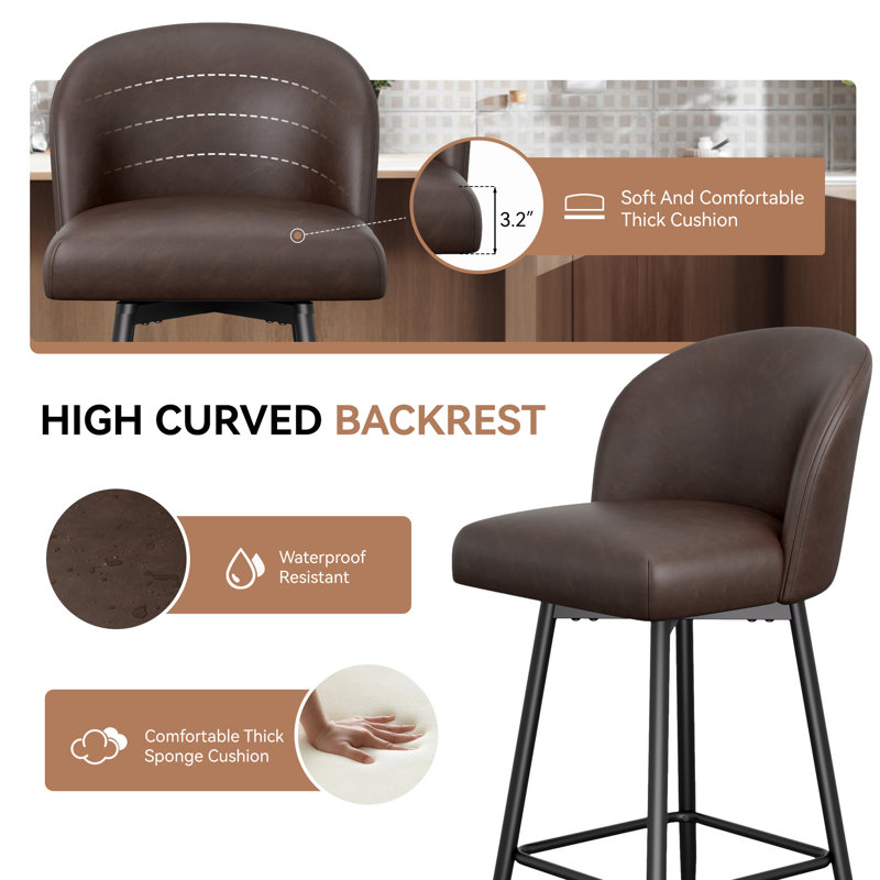Bar Stools: The Perfect Blend of Functionality and Aesthetics, Dark Brown