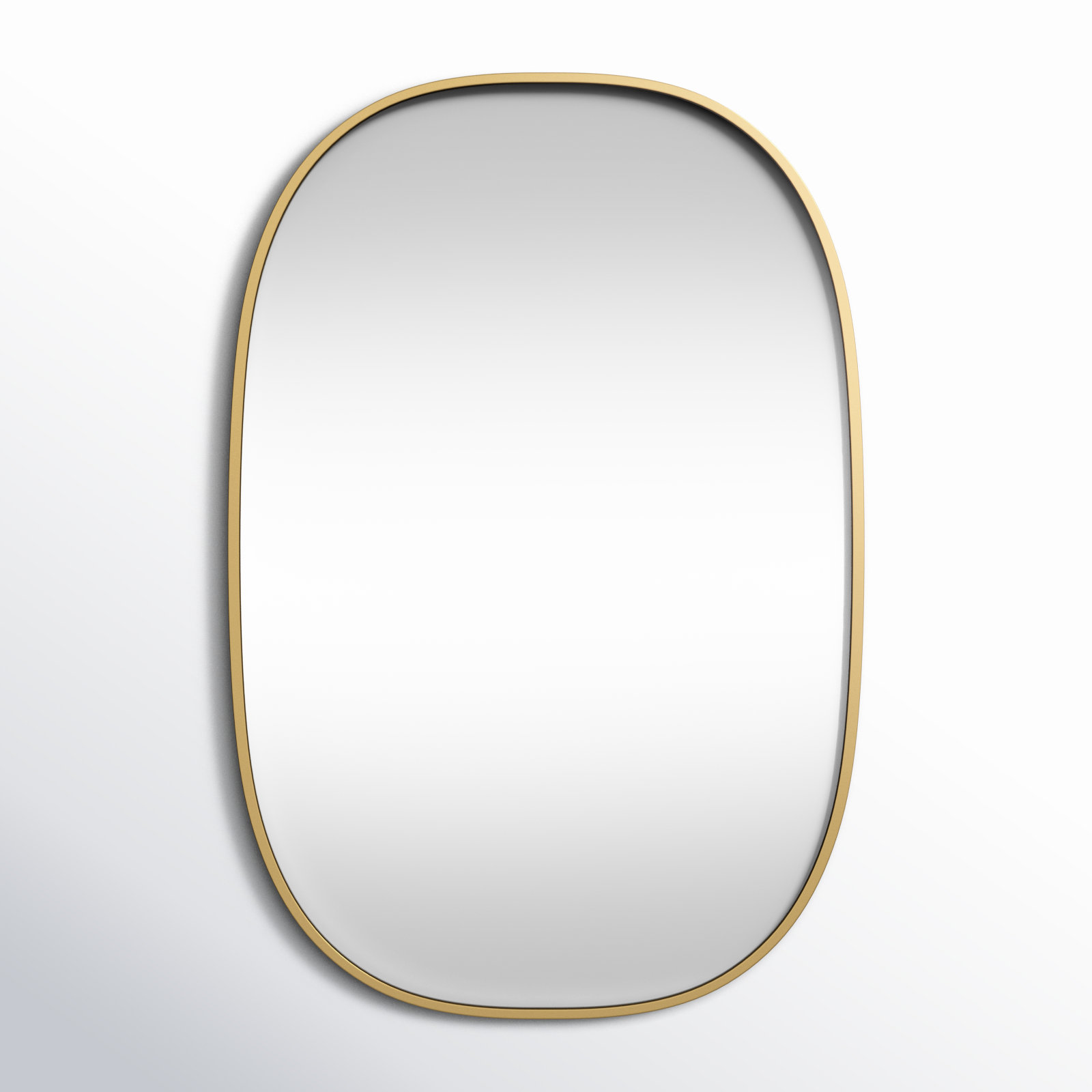 Sabine Accent Mirror, Brass, 36" x 24"