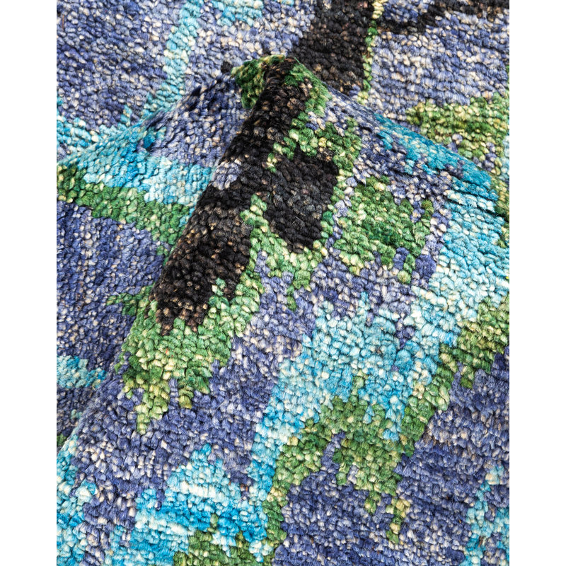 Contemporary One-of-a-Kind Runner 2'7" X 10'3" Area Rug