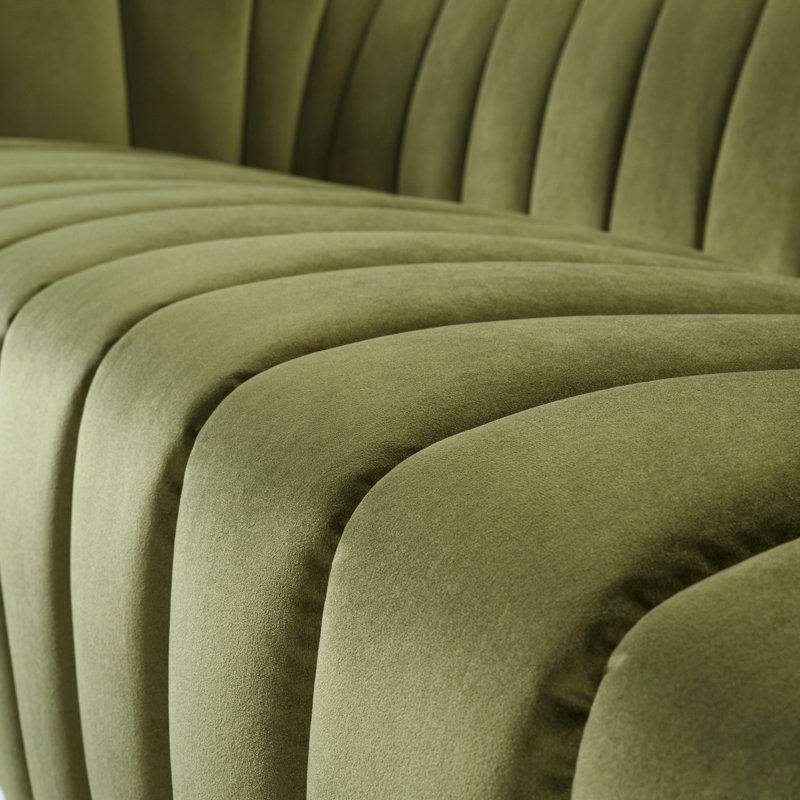 Valmar Modern Sofa, Green