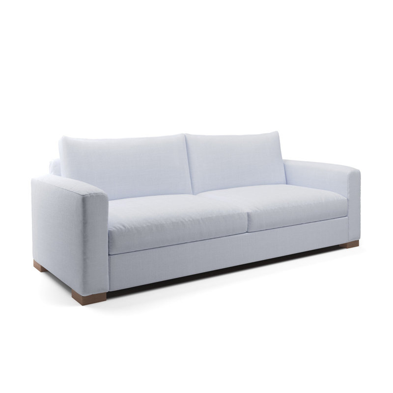 Perfect Sofa, 3, 32" H x 108" W x 40" D, White