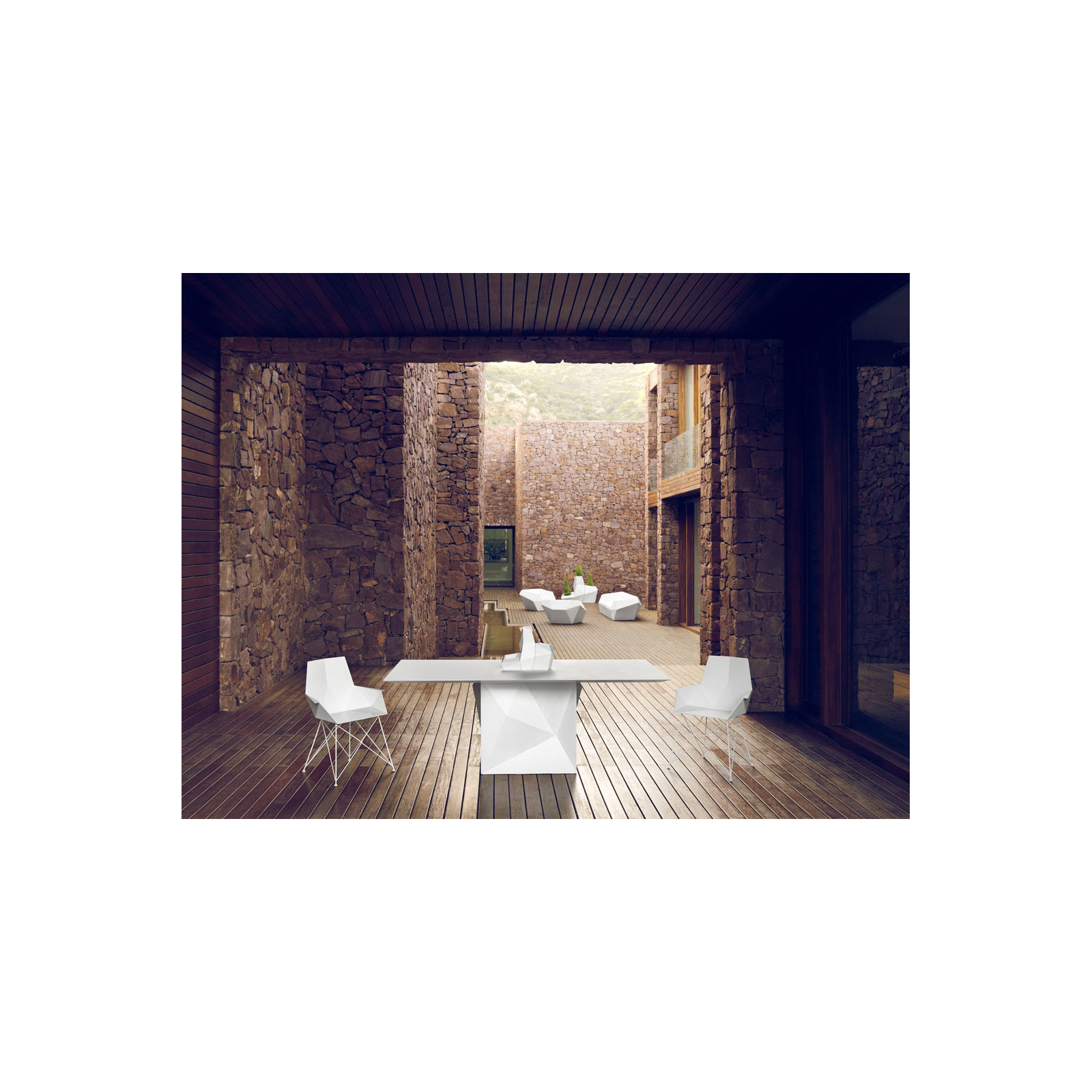 Faz Plastic Dining Table
