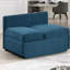 Contemporary Style 1Pc Convertible Chair Gray Fabric Functional Storage Seat W Pillows Living Room-201101226