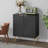 Rishaw 28.5" W Fluted 2-Door Accent Cabinet with Adjustable Interior Shelves-1995723053-1950209064
