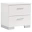 Table de chevet 2 tiroirs Dulcey