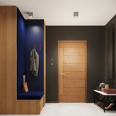 Hati Aluminium Flush Mount