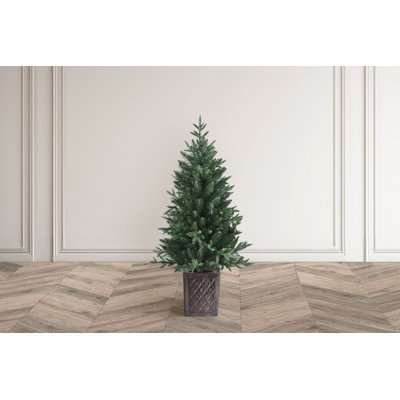 CONIFER PORCH - 4ft Artificial Potted Christmas Tree