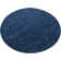 Handwoven Wool Gabbeh Uni Blue Rug