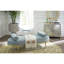 Talitha Geometric Area Rug in Gold/Ivory