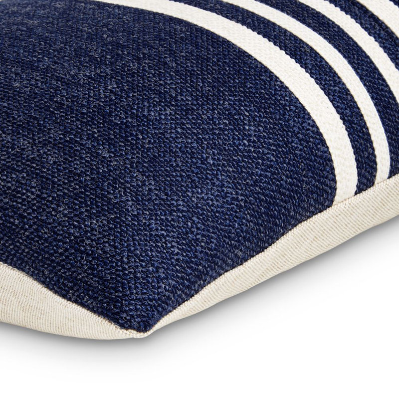 Mar Cotton Blend Lumbar Rectangular Pillow Cover