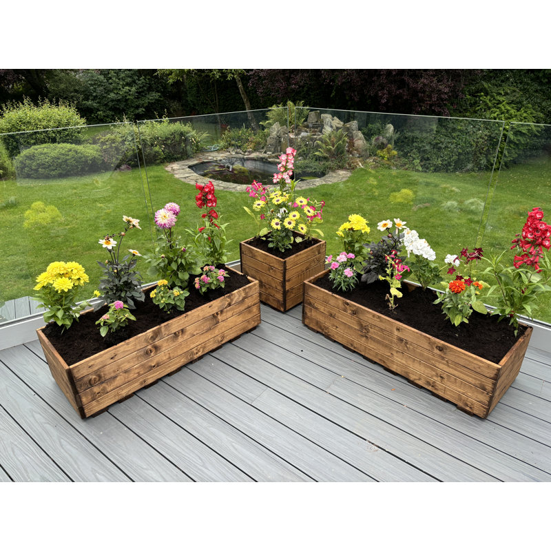 Cattaraugus Wood Planter Box