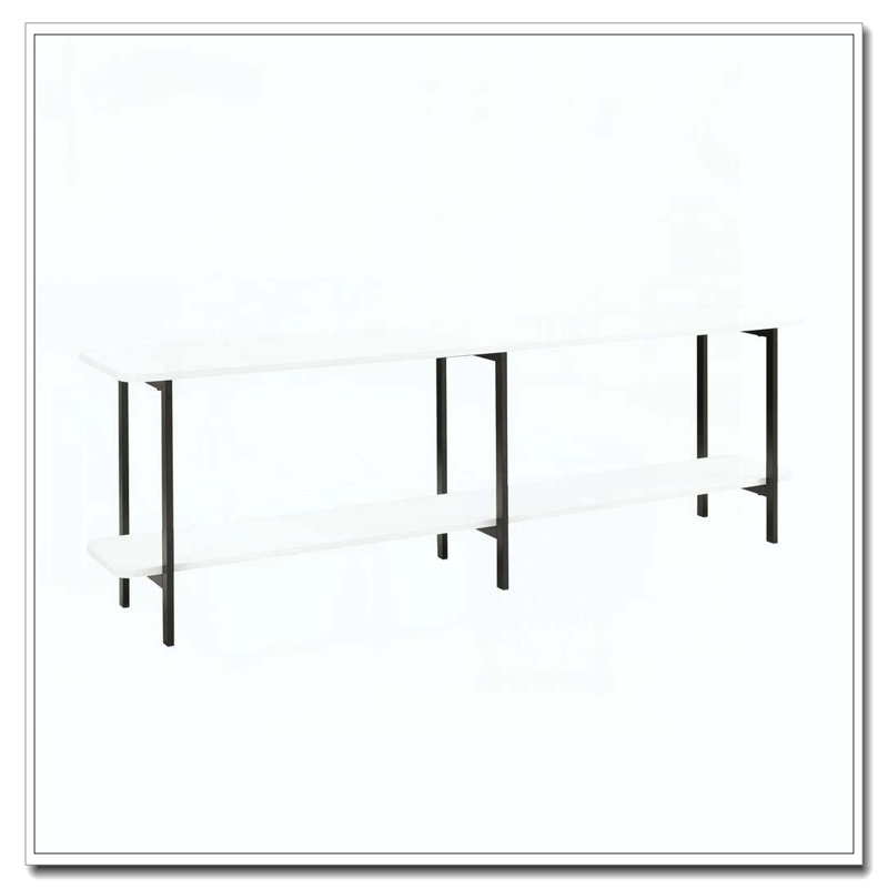 Console 71 po, Blanc