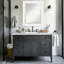 Miroir mural de salle de bain Luxe Blanc-120432227-120432230