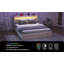 Structure de lit tapissier pour grand lit