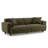 Minimore Modern style sofa 91" W Upholstered 3-Seater Sofa-340865318
