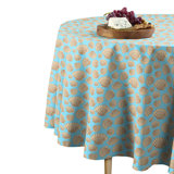 Barisan Geometric Round Tablecloth