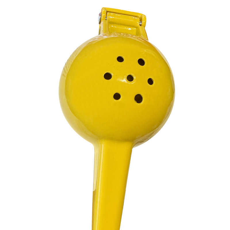 3" Wide Yellow Lemon Squeezer Manual Juicer, Yellow