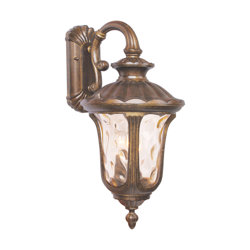 Lanterne murale d’extérieur en aluminium Patriot, H 22,5 po x l 11 po x P 12,5 po / ampoule à culot