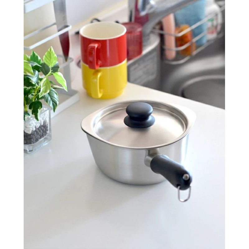 Moule à lait en acier inoxydable 16 cm Sori avec couvercle Sori Yanagi