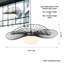 Luminaire suspendu 1 lumière 32,25 "Langley