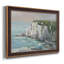 White Sea Cliff II, peinture sur toile encadrée-1563317239