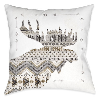 Winter Lodge Throw Pillow