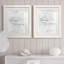 Une maison - ensemble de 2 reproductions d'art textuel-1092425764-1092425772-1092425823