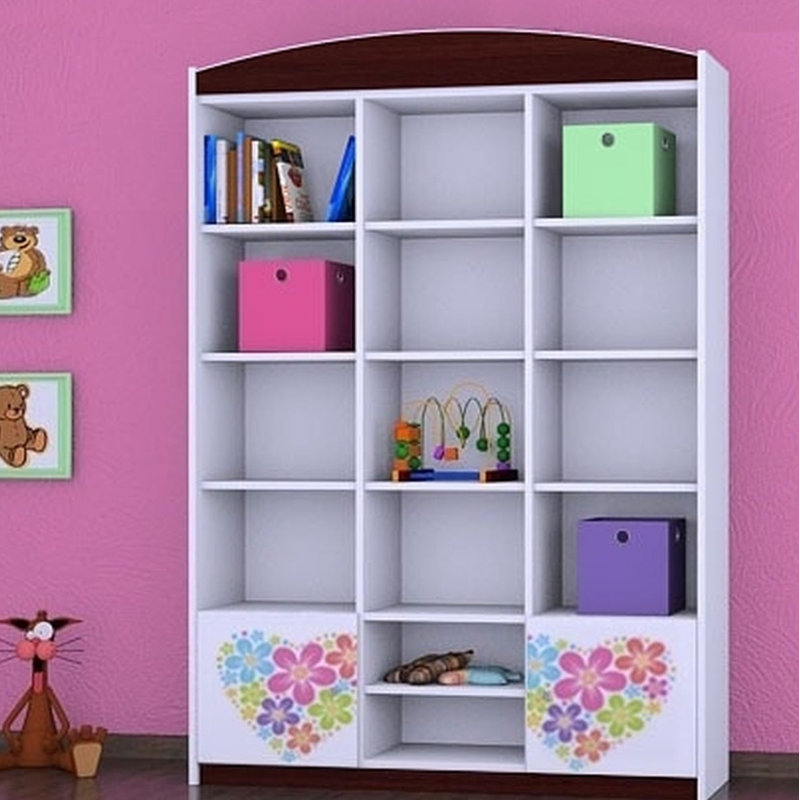 Ulysses 183cm H X 132cm W Kids Cube, Wenge