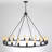 Romyn 20 - Light Dimmable Wagon Wheel Chandelier-1485015593