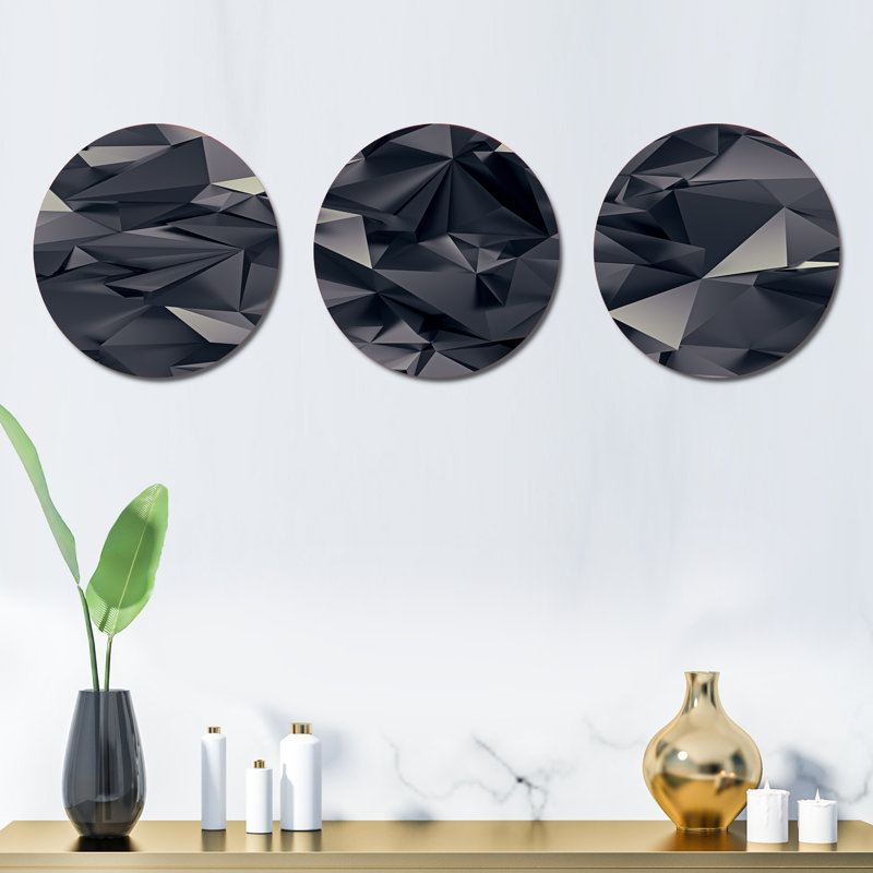 Abstract Wall Decor on Metal