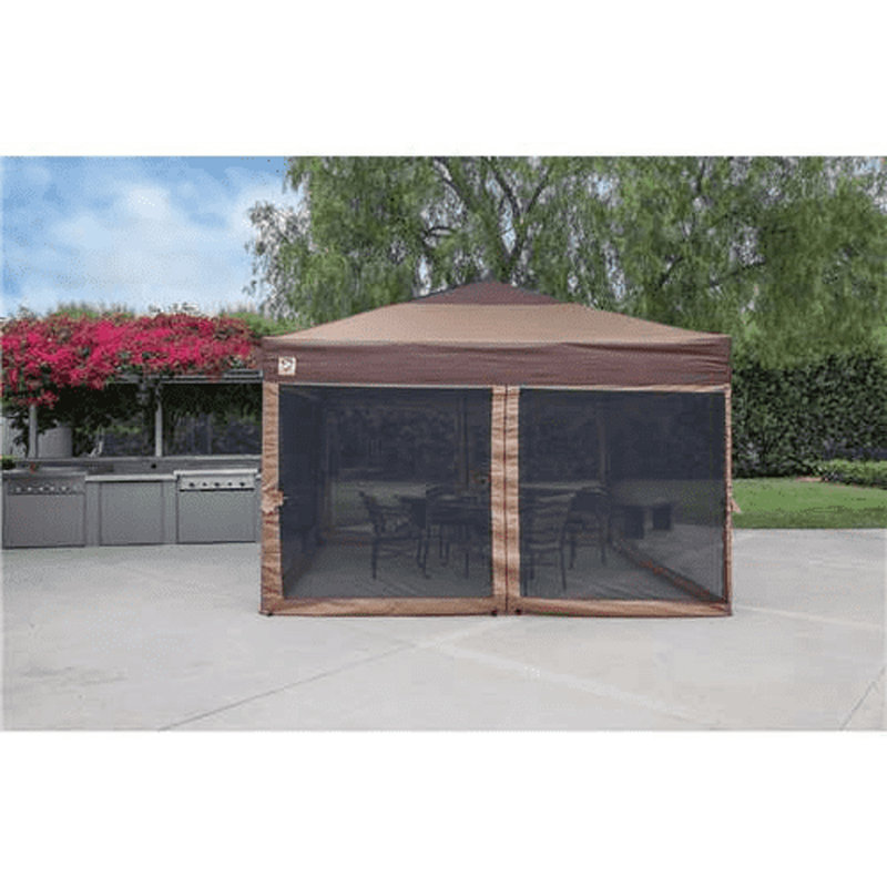 Z-Shade Brown Fabric Screen for Canopy