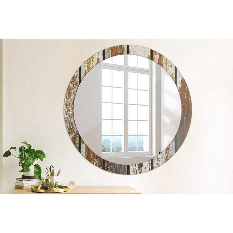 Huldar Glass Flat Wall Mirror