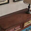 Commode d'appoint simple en bois massif peinte à la main