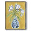 Vase de tulipes I, reproduction encadrée - bois massif-1422334791