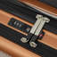 Ensemble de bagages 5 pièces avec demi-ouverture, ensemble de valise de transport rigide avec double roue pivotante, bagage de voyage léger avec port USB, serrures TSA