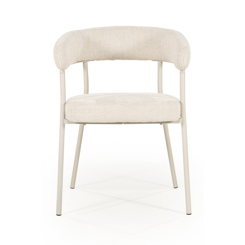 Chaises de salle à manger Yovi (2), Beige